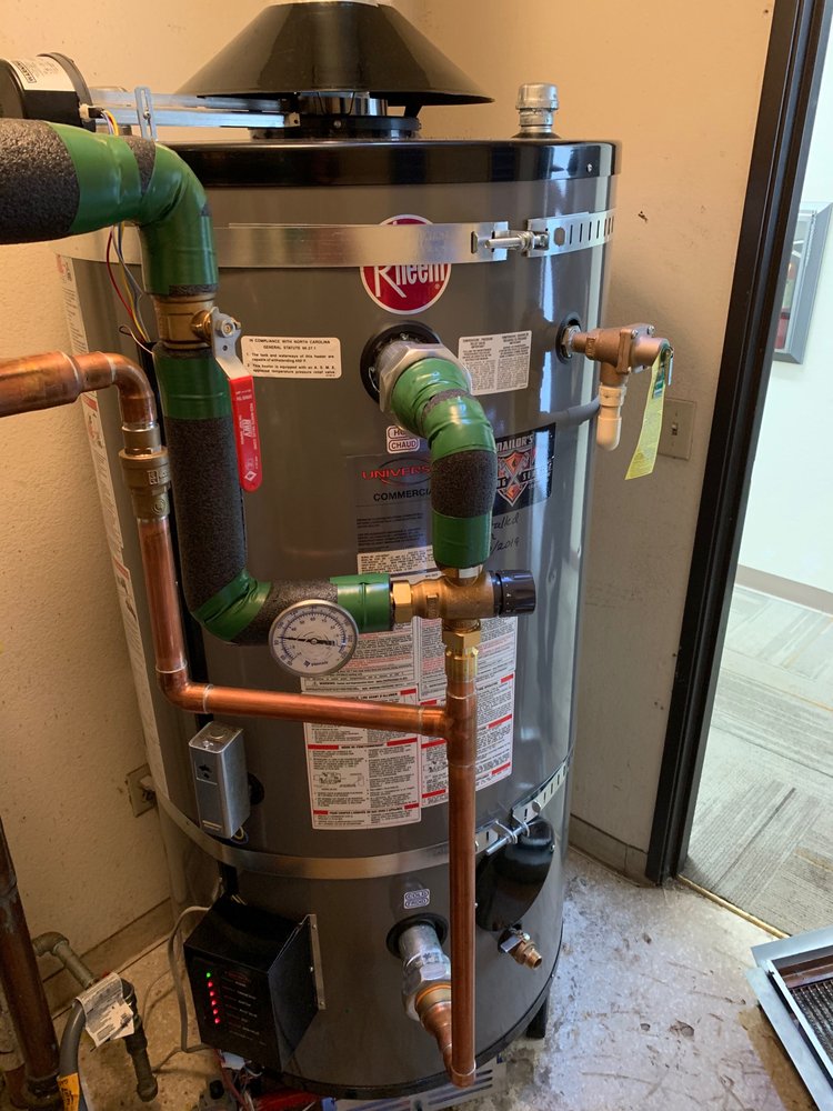 Water heater installation